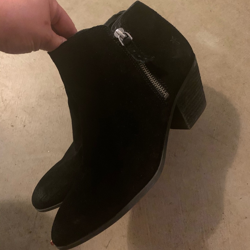 Women’s Frye suede booties